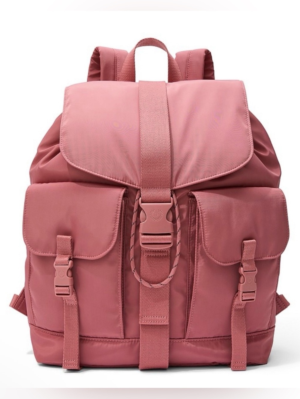 VS PINK Nylon Cargo Backpack (Soft Begonia, Mauve) - Picture 2 of 4